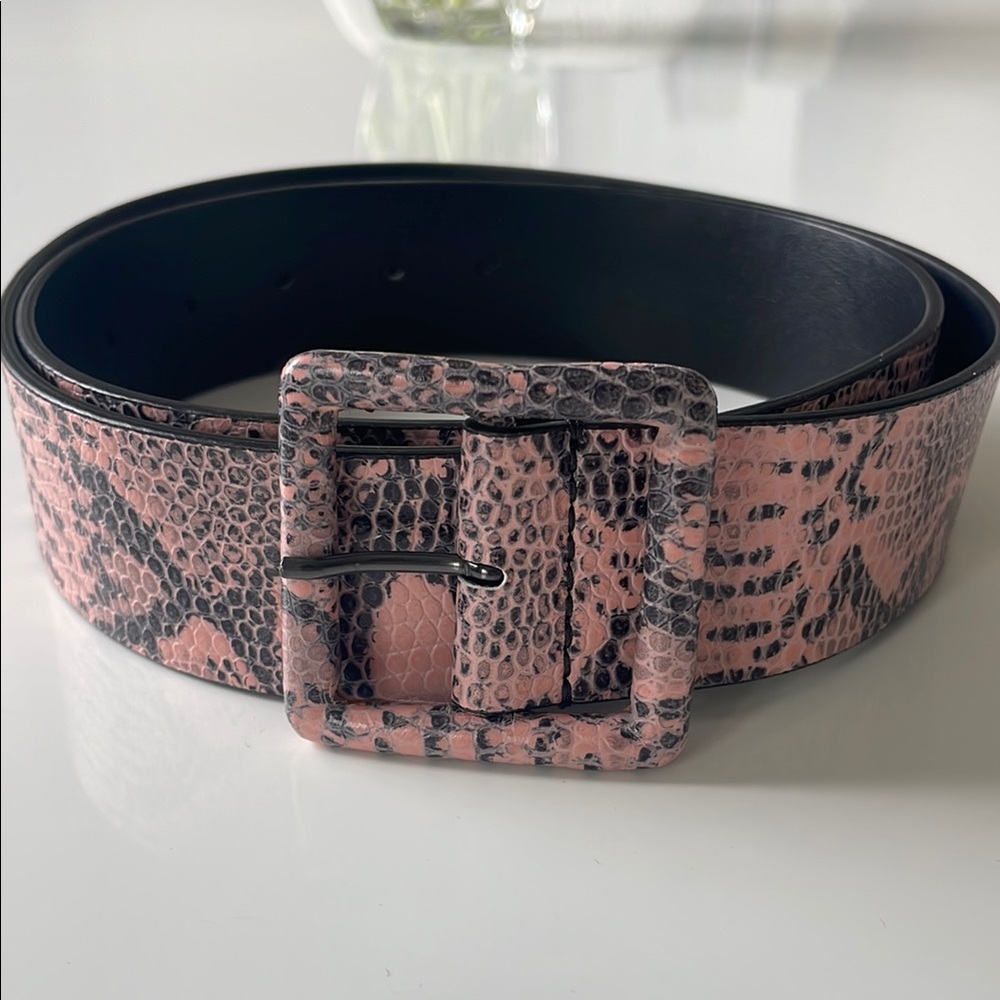 Alice + Olivia Snake Belt